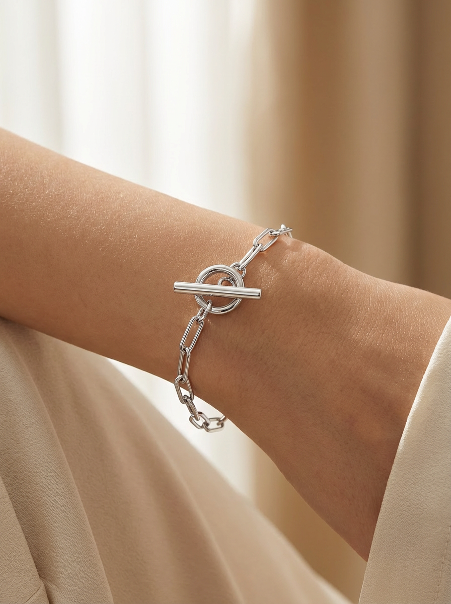 Paperclip Chain Bracelet