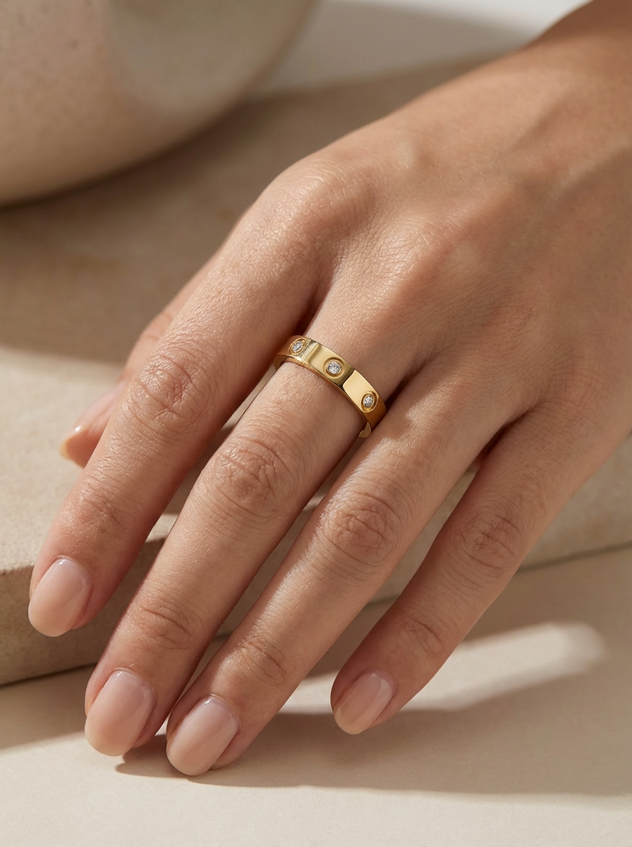 Minimal Crystal Ring