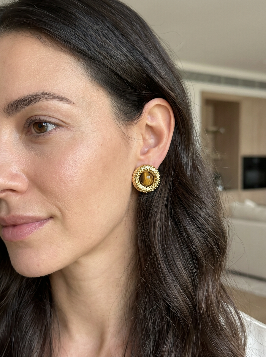 Flower Stud Earrings