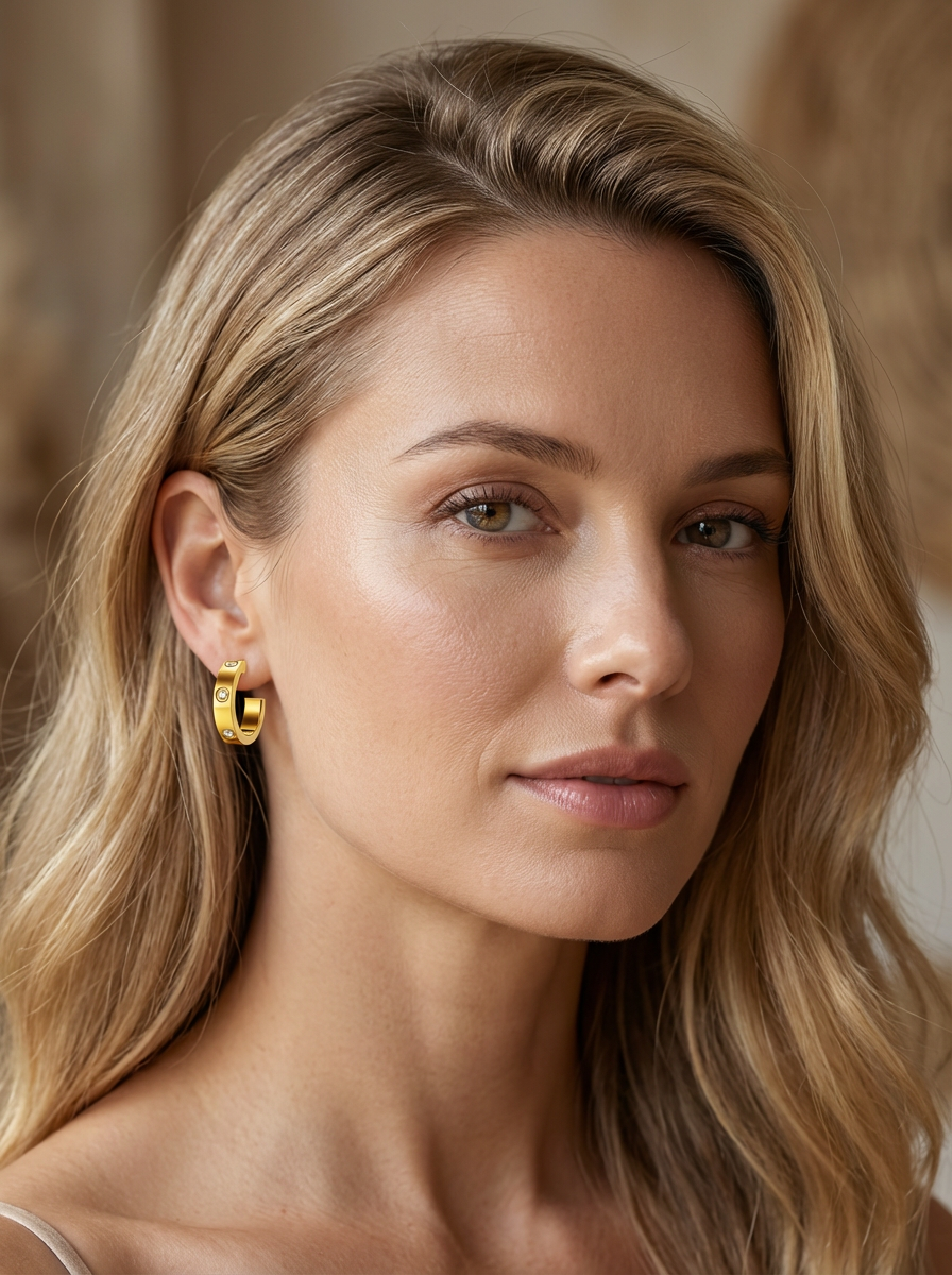 Golden Halo Earrings