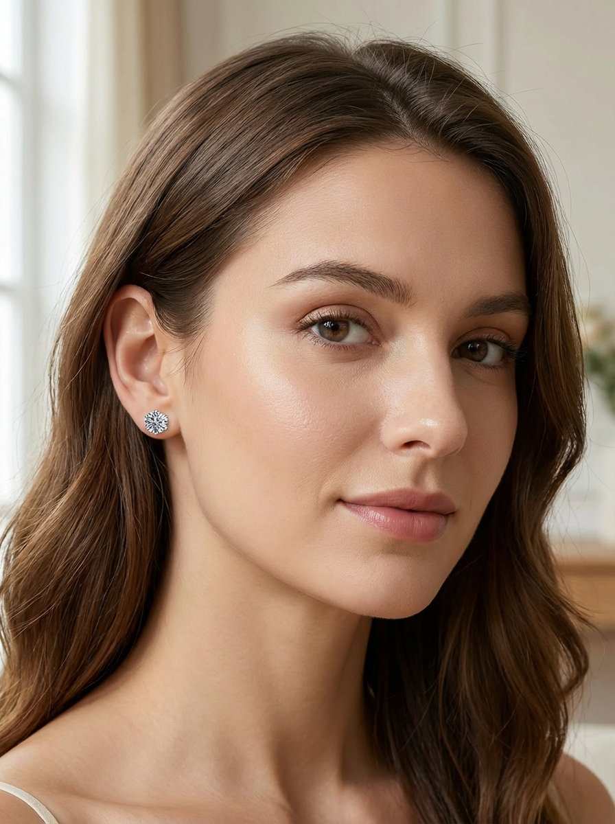 Classic Spark Stud Earrings