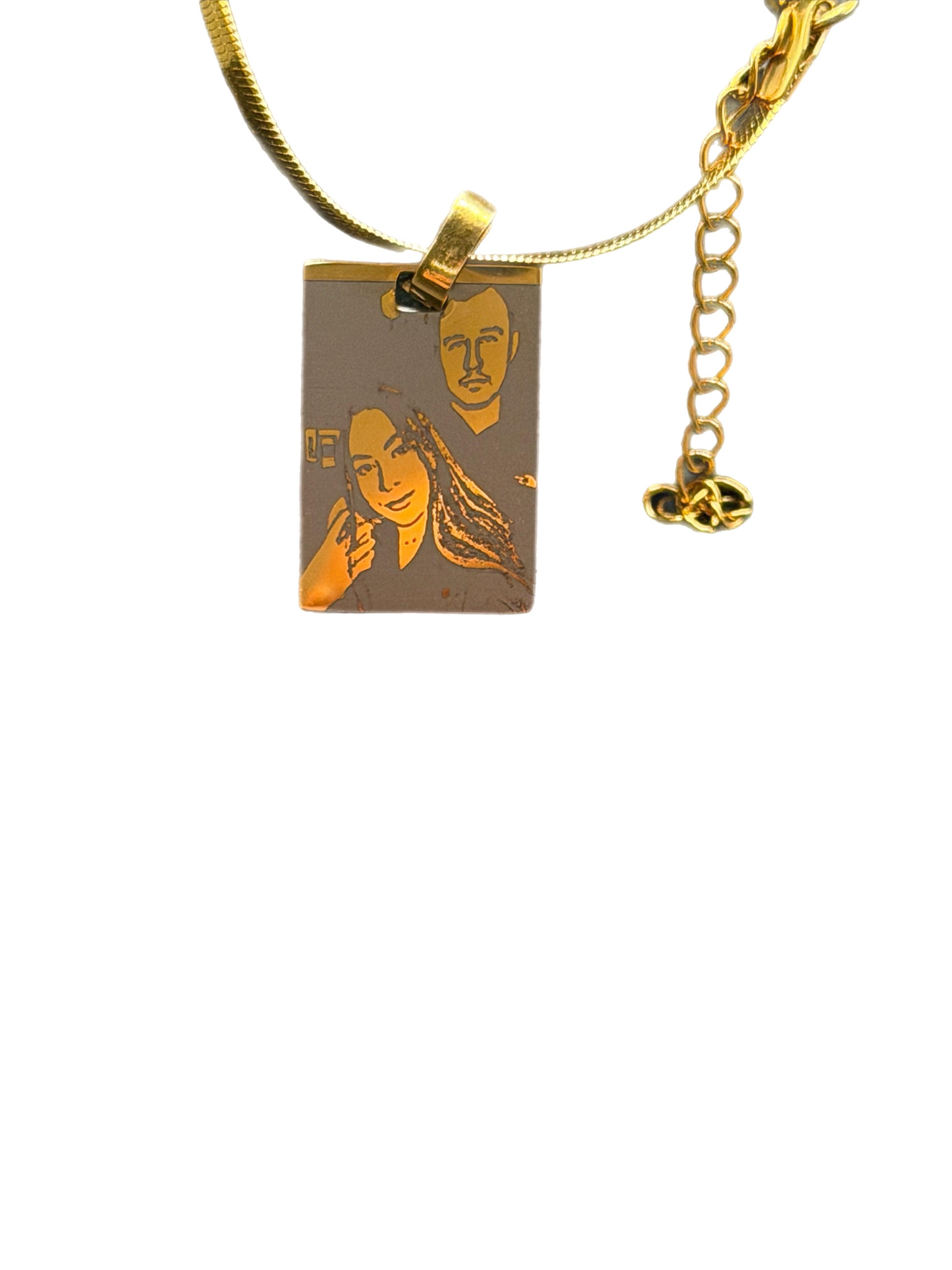 Necklace Memory Tag