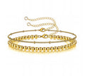 Layered Gold Bracelet Set