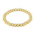 Gold Ball Stretch Bracelet