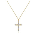 Radiant Cross Necklace