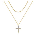 Crystal Cross Necklace