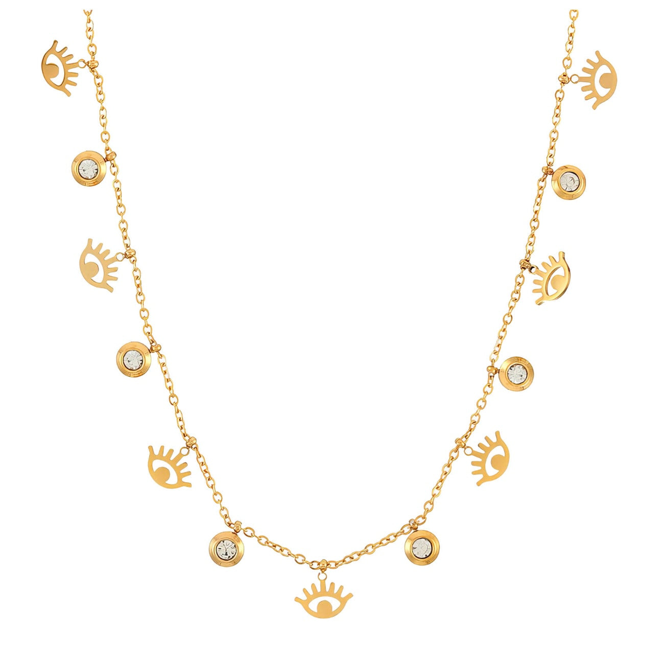 Evil Eye Chain Necklace