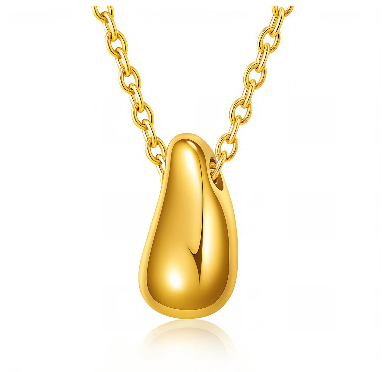 Teardrop Pendant Necklace