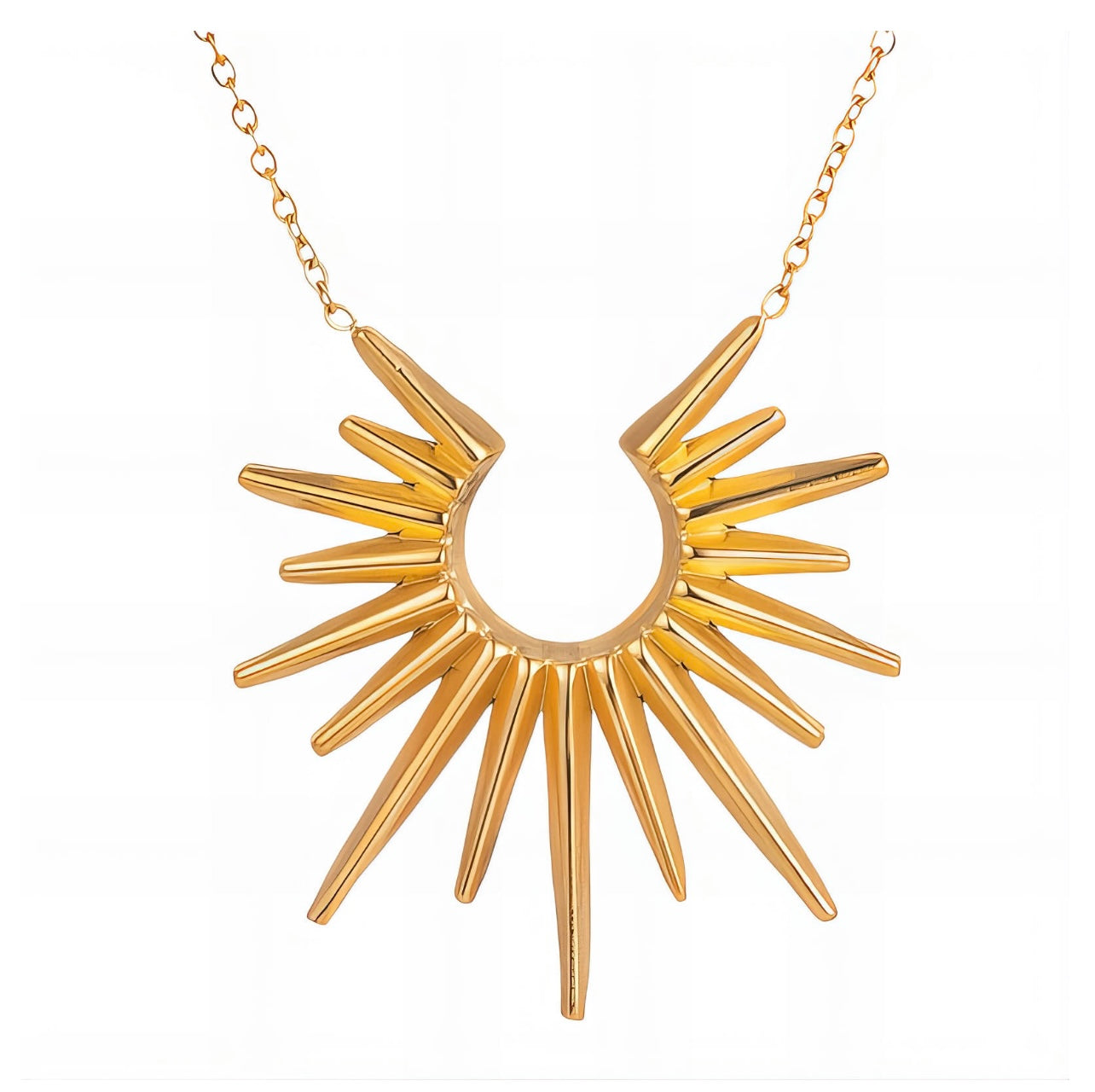 Sunburst Pendant Necklace