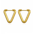 Triangle Hoop Earrings