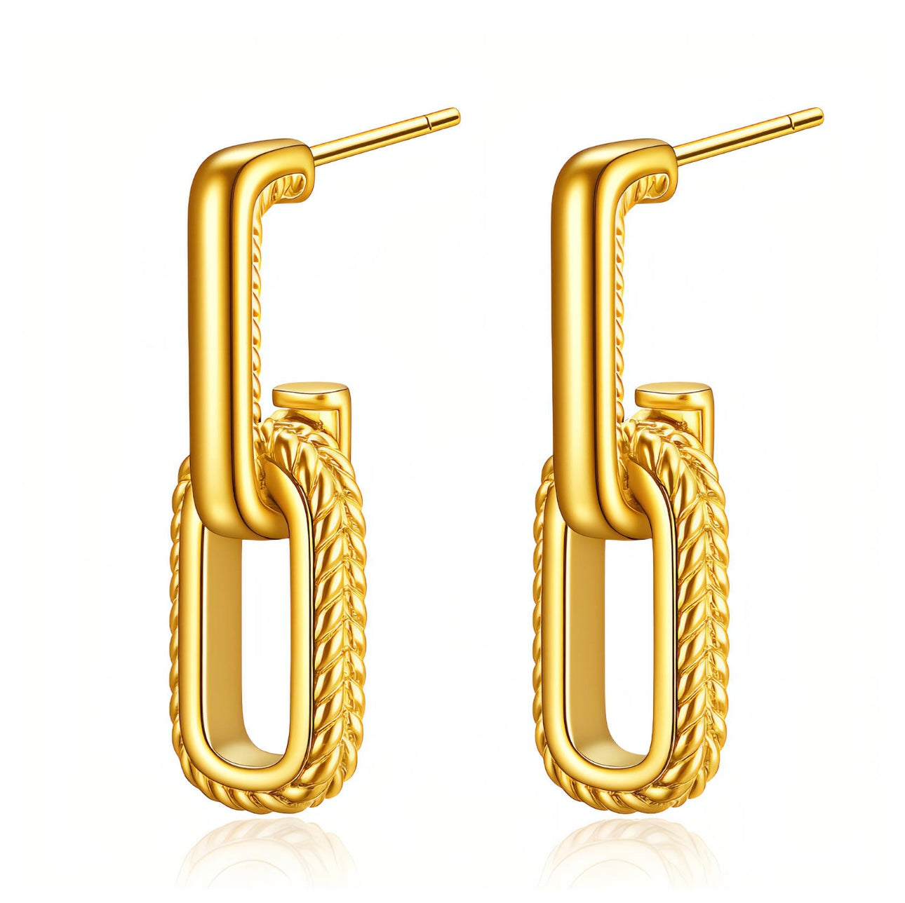 Interlock Earrings